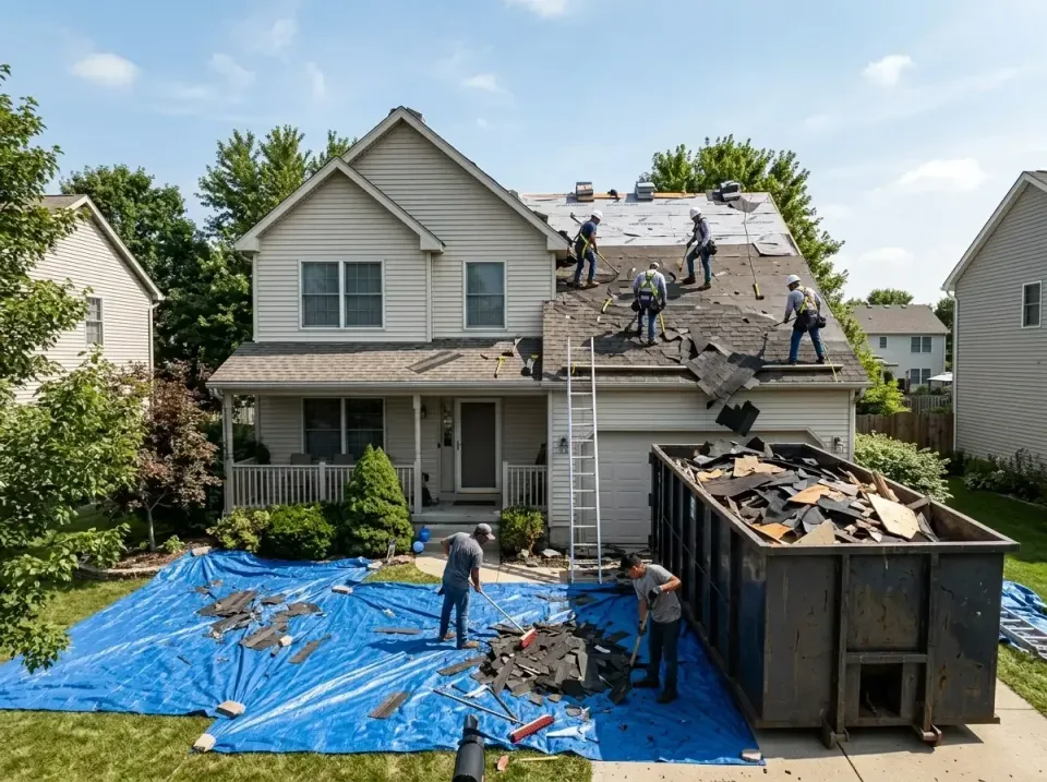 roof-replacement-debris-remova-004 — frequently asked questions, Cheapest Dumpster Rentals in Muleshoe, TX